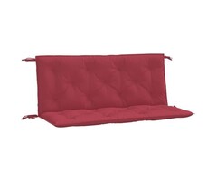 Vidaxl Gartenbankauflagen 2er-Set 120x50x7cm Weinrot - 61% Rabatt
