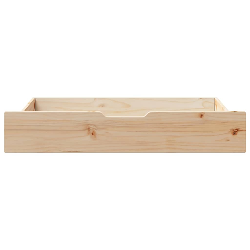 Vidaxl Bettkasten 2er-Set Massivholz Kiefer - Stauraum unter dem Bett - bis zu 35% Rabatt