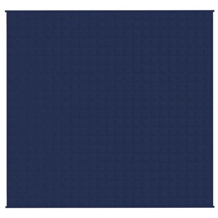Vidaxl Gewichtsdecke 220x230 cm 11 kg Blau - bis zu 34% Rabatt