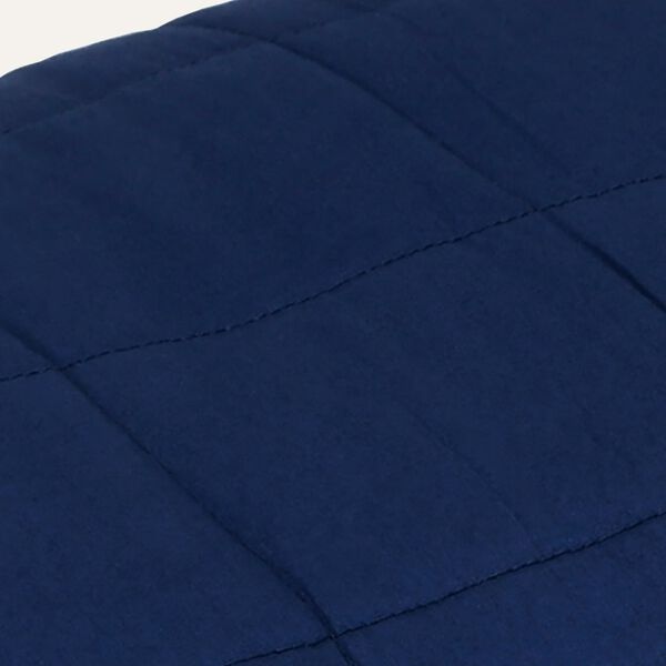 Vidaxl Gewichtsdecke 220x230 cm 11 kg Blau - bis zu 34% Rabatt