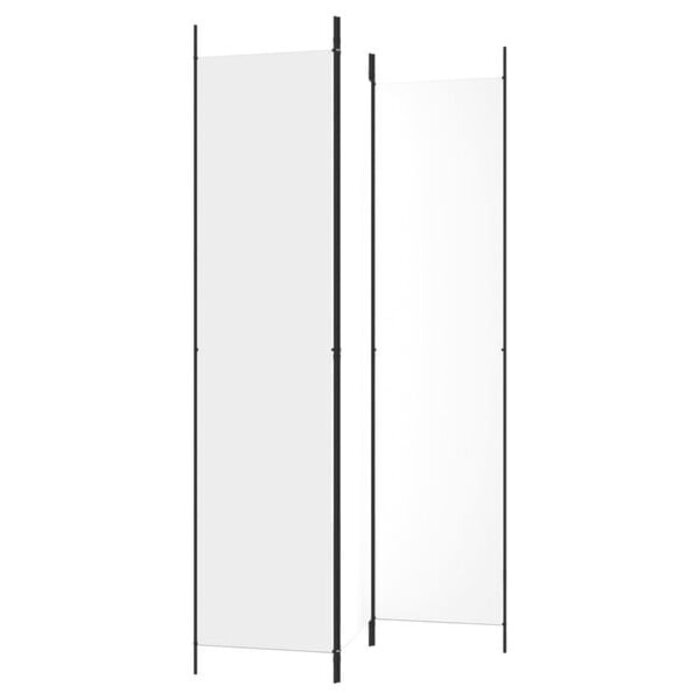 Vidaxl Flexibler Raumteiler 150x220 cm, Weiß - Jetzt bis zu 33% sparen