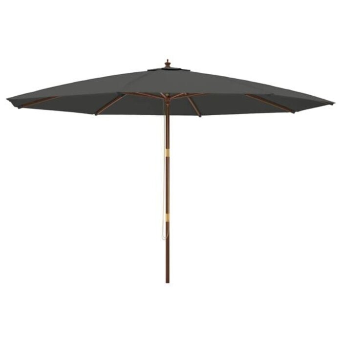 Vidaxl Luxus Sonnenschirm 400x273 cm Anthrazit - Jetzt bis zu 35% sparen