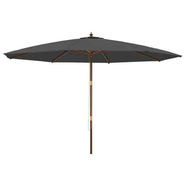 Vidaxl Luxus Sonnenschirm 400x273 cm Anthrazit - Jetzt bis zu 35% sparen