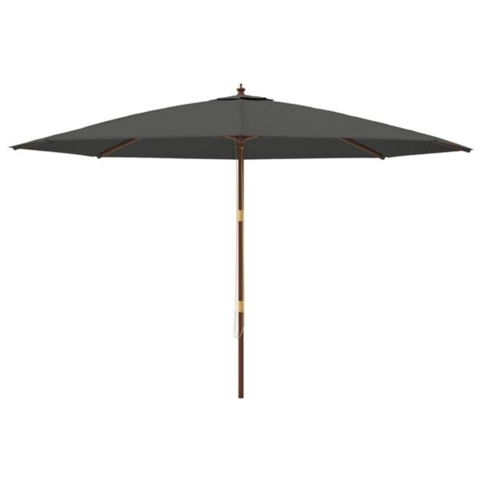 Vidaxl Luxus Sonnenschirm 400x273 cm Anthrazit - Jetzt bis zu 35% sparen