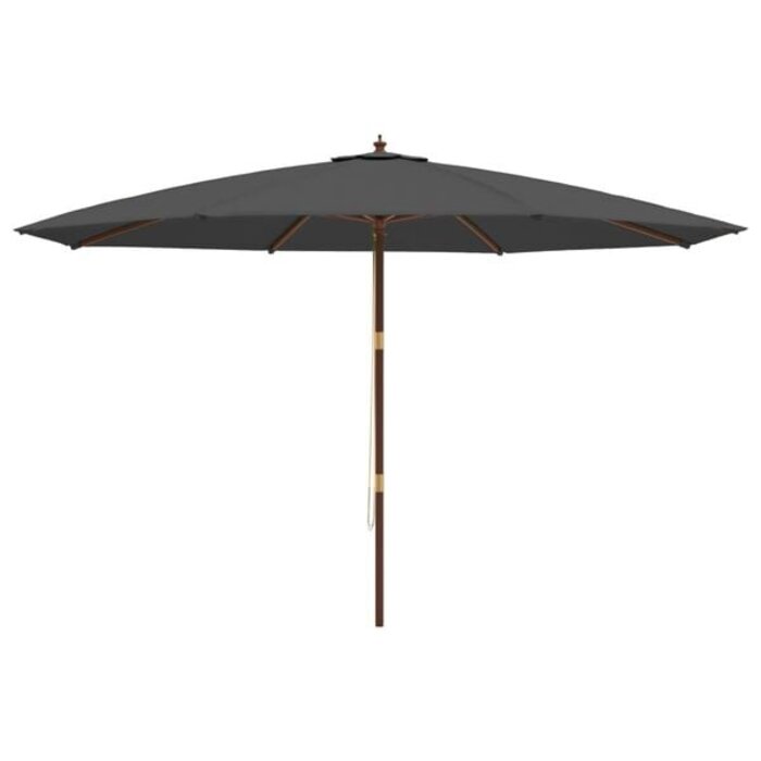 Vidaxl Luxus Sonnenschirm 400x273 cm Anthrazit - Jetzt bis zu 35% sparen