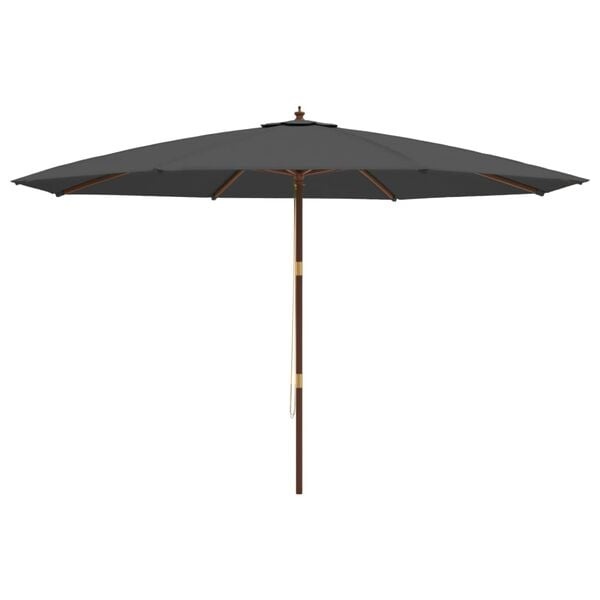 Vidaxl Luxus Sonnenschirm 400x273 cm Anthrazit - Jetzt bis zu 35% sparen