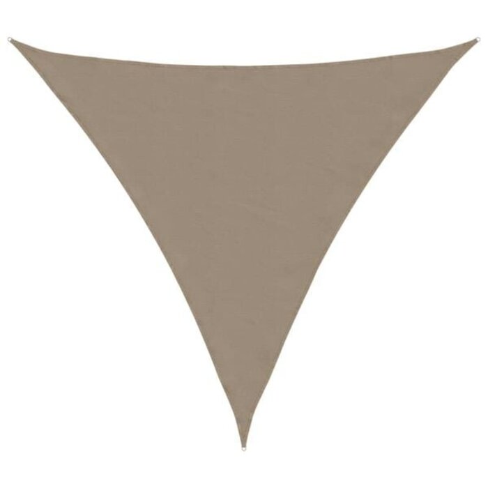 Vidaxl Sonnensegel Dreieckig 4x4x4m Taupe - Bis zu 32% günstiger