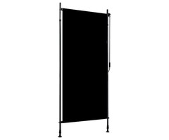 Vidaxl Außenrollo 100x270 cm Anthrazit - Vertikalmarkise mit Kurbel - 54% Rabatt