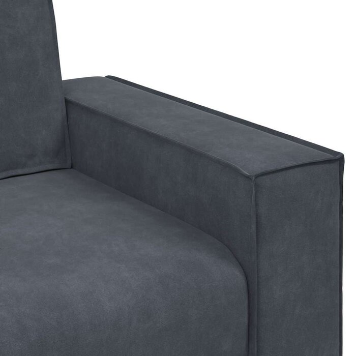 Vidaxl Samt Polstersessel Dunkelgrau - Luxuriöser Lounge-Sessel - bis zu 62% sparen