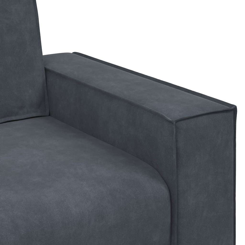 Vidaxl Samt Polstersessel Dunkelgrau - Luxuriöser Lounge-Sessel - bis zu 62% sparen