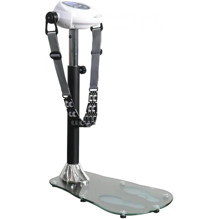 Vibrationsplatte mit 4 Massagebändern & 20 Stufen - bis zu 30% Rabatt