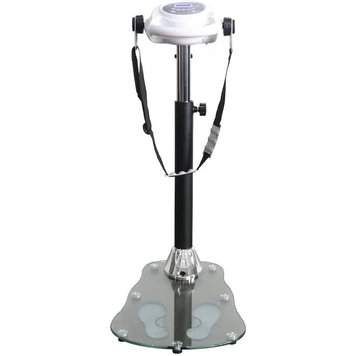 Vibrationsplatte mit 4 Massagebändern & 20 Stufen - bis zu 30% Rabatt
