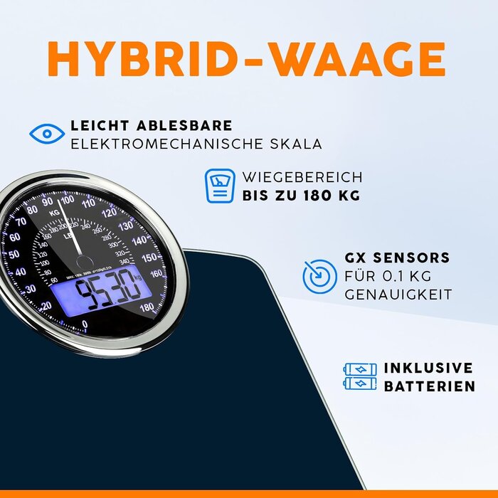 Hybrid-Personenwaage mit analoger & digitaler Anzeige bis zu 33% günstiger