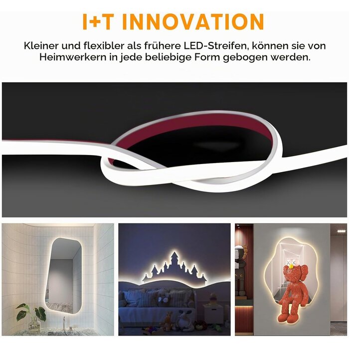 10m COB LED-Streifen 6000K 220V IP67 - Jetzt bis zu 78% Rabatt!