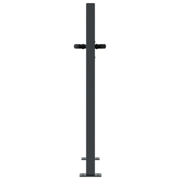 Vidaxl Gartentor 105x105 cm Anthrazit - Laser-Design - Jetzt bis zu 35% sparen