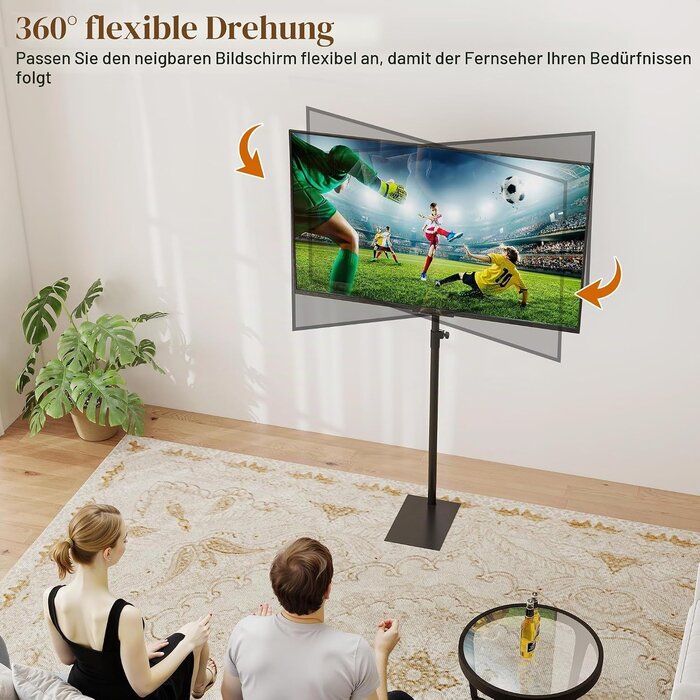 Amazon Flexibler TV-Ständer 14-43 Zoll - 360° drehbar - bis zu 34% sparen