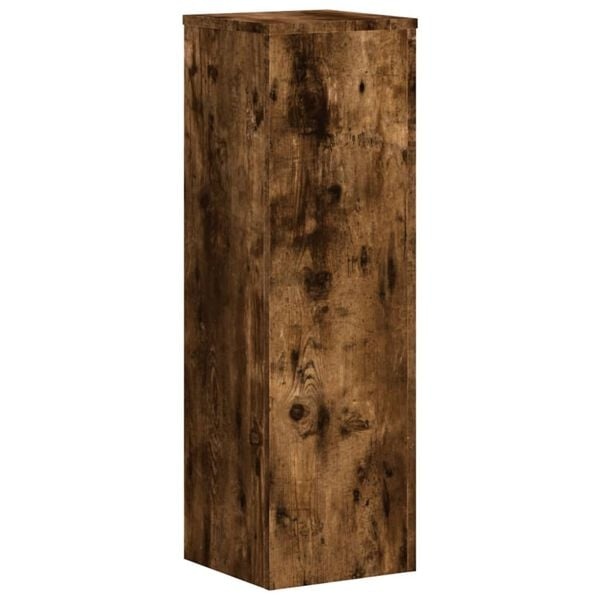 Vidaxl 2er-Set Pflanzenständer Rauch-Eiche 80cm - bis zu 33% Rabatt