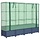 Hochbeet mit Gewächshaus 160x40x138cm Rattan-Optik - bis zu 34% günstiger