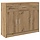 Sideboard Artisan-Eiche 91x28x75 cm - Bis zu 35% Rabatt im Outlet