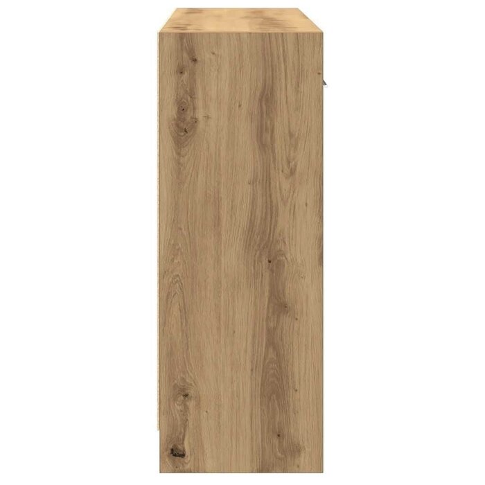 Vidaxl Sideboard Artisan-Eiche 91x28x75 cm - Bis zu 35% Rabatt im Outlet