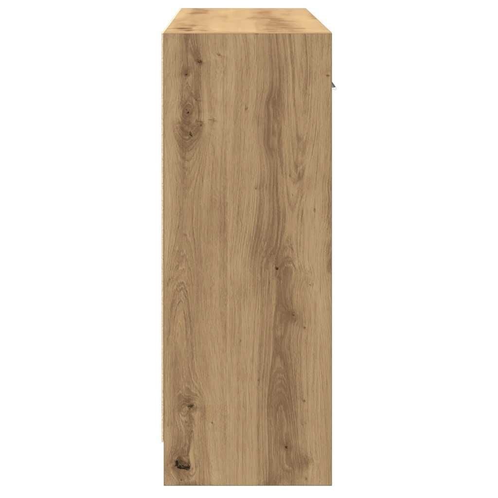 Vidaxl Sideboard Artisan-Eiche 91x28x75 cm - Bis zu 35% Rabatt im Outlet