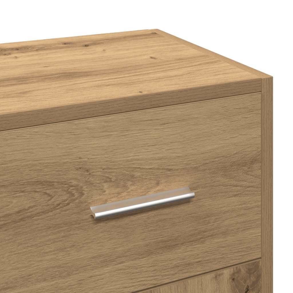 Vidaxl Sideboard Artisan-Eiche 91x28x75 cm - Bis zu 35% Rabatt im Outlet