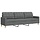 3-Sitzer Sofa 210 cm Dunkelgrau - Komfortables Design - bis zu 33% reduziert