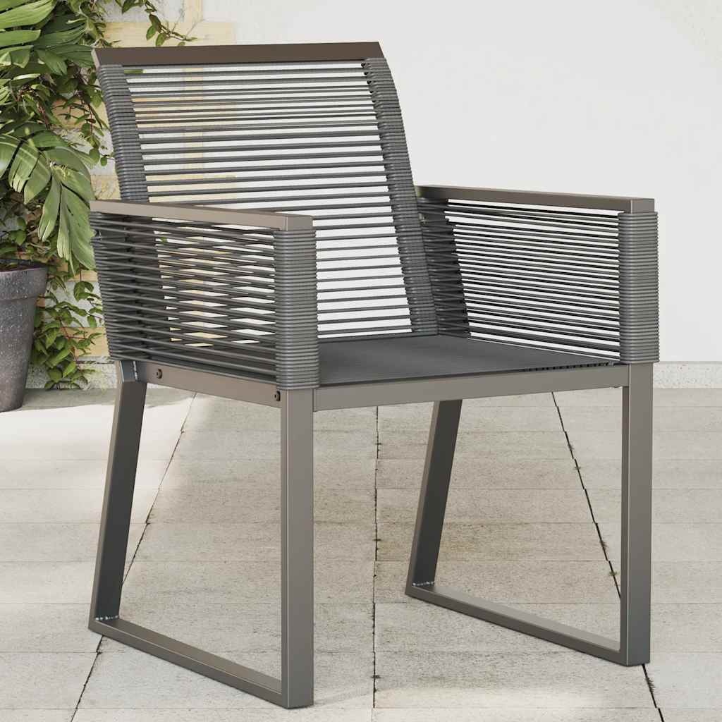 Vidaxl 4er Set Gartenstühle aus Poly-Rattan Schwarz - Outlet bis zu 35% Rabatt