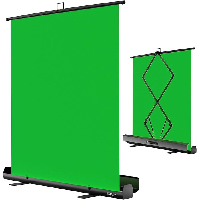 Professionelles Green Screen Hintergrundpaneel 155x200cm - bis zu 35% Rabatt