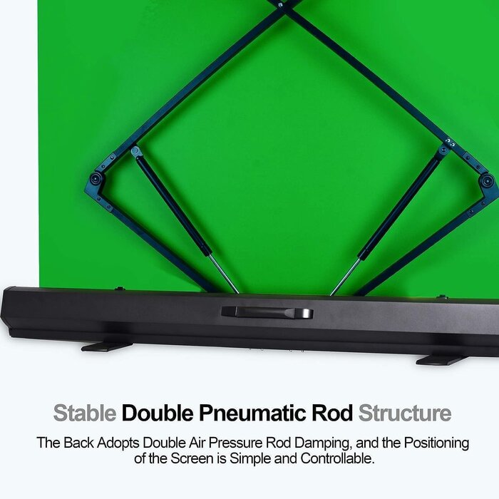Professionelles Green Screen Hintergrundpaneel 155x200cm - bis zu 35% Rabatt