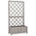 Rankgitter-Pflanzkasten Kiefer Grau 70x30x135 cm - bis zu 34% sparen