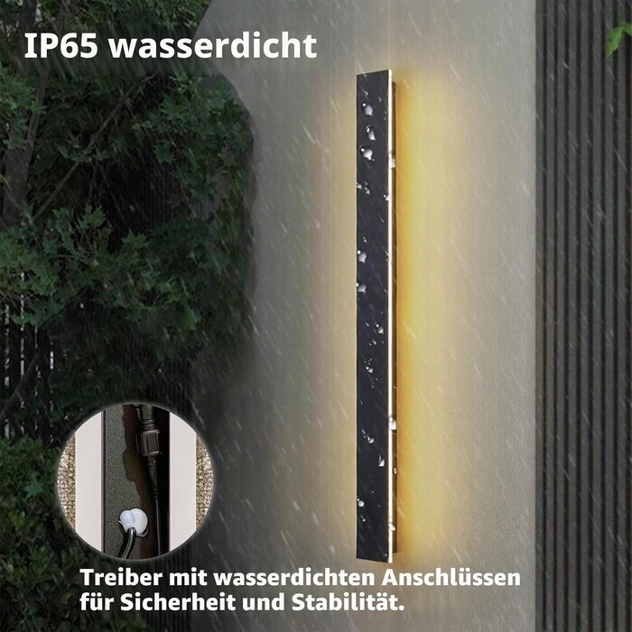 Moderne LED Wandleuchte 150cm IP65 Anthrazit - Bis zu 34% günstiger