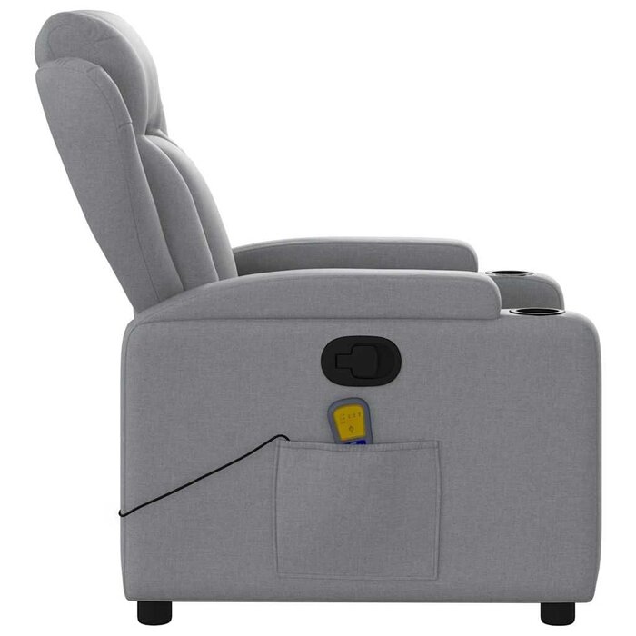 Vidaxl Verstellbarer Massagesessel in Lichtgrau - Jetzt bis zu 35% sparen