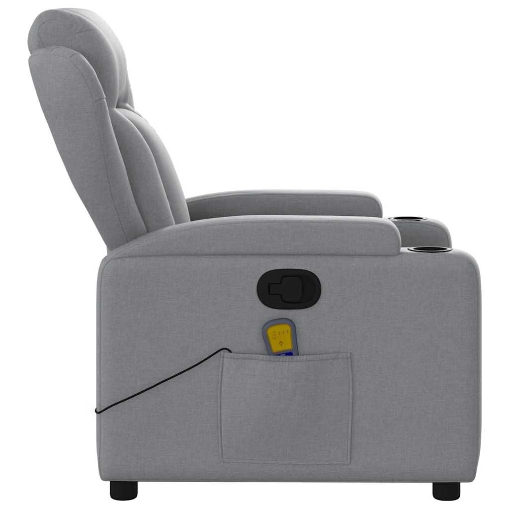Vidaxl Verstellbarer Massagesessel in Lichtgrau - Jetzt bis zu 35% sparen
