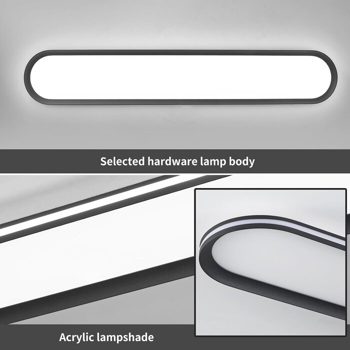 Moderne LED Deckenleuchte 65W, 6500K, 120cm - bis zu 34% Rabatt