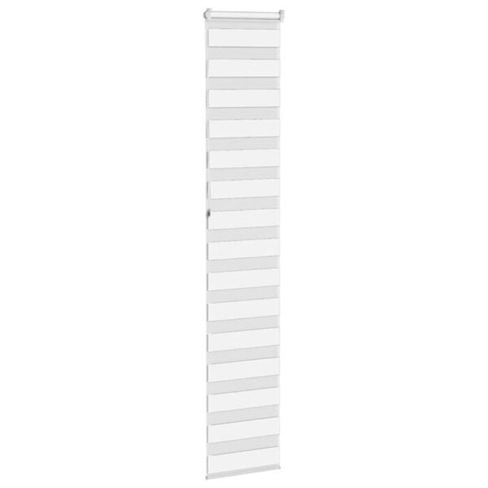 Vidaxl Doppelrollo 45x230 cm weiß - Klemmfix oder Schraubmontage - bis zu 30% Rabatt