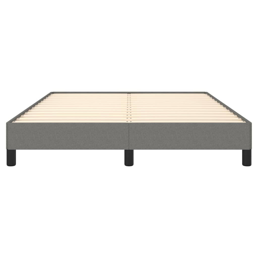 Vidaxl Stoff-Bettrahmen 140x200 cm Dunkelgrau - Jetzt bis zu 34% Rabatt sichern!