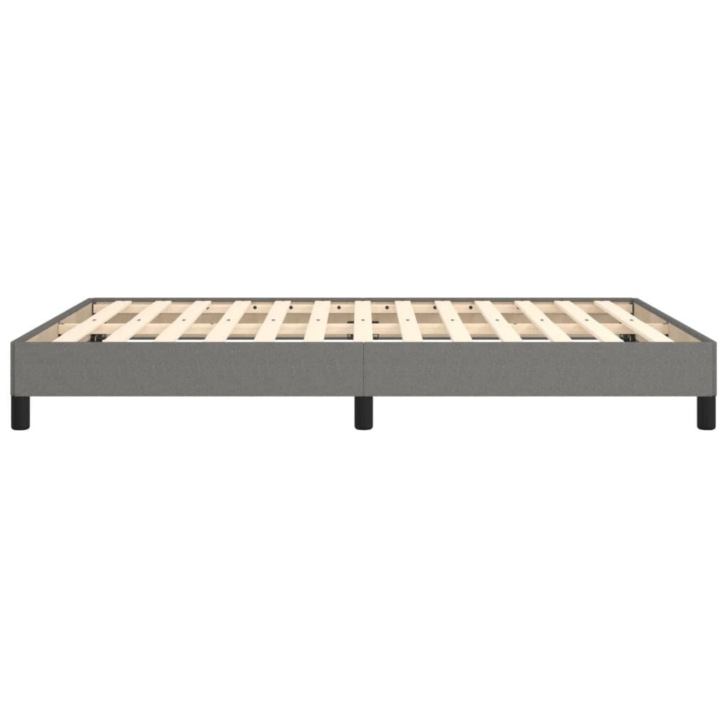 Vidaxl Stoff-Bettrahmen 140x200 cm Dunkelgrau - Jetzt bis zu 34% Rabatt sichern!