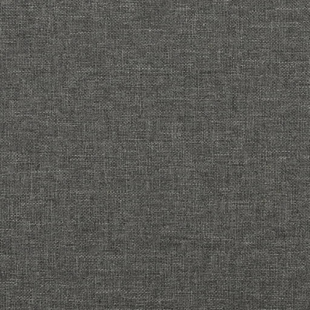 Vidaxl Stoff-Bettrahmen 140x200 cm Dunkelgrau - Jetzt bis zu 34% Rabatt sichern!