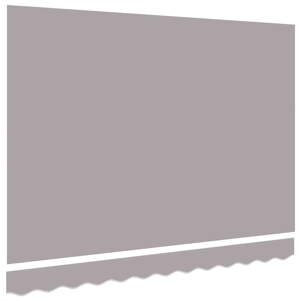 Vidaxl Markisen-Ersatzbespannung 350 x 250 cm Hellgrau - bis zu 34% sparen