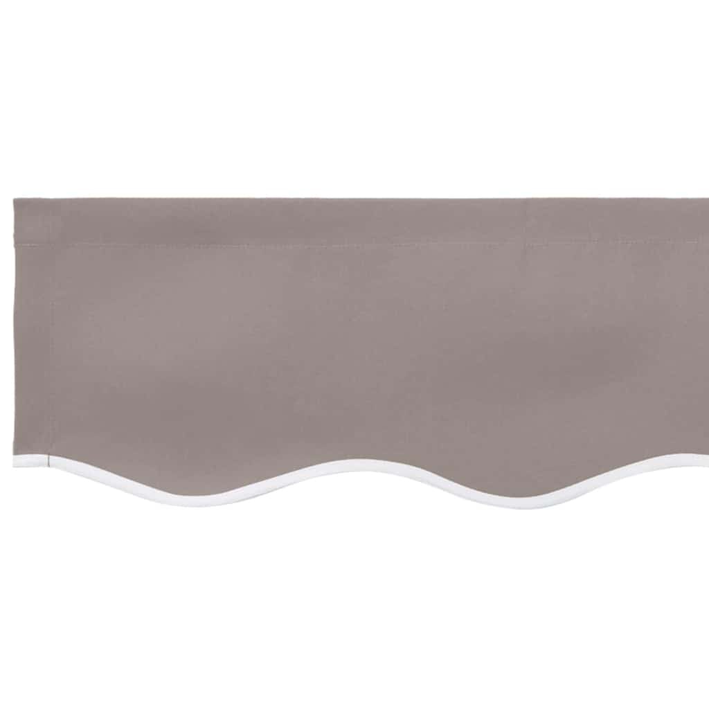 Vidaxl Markisen-Ersatzbespannung 350 x 250 cm Hellgrau - bis zu 34% sparen
