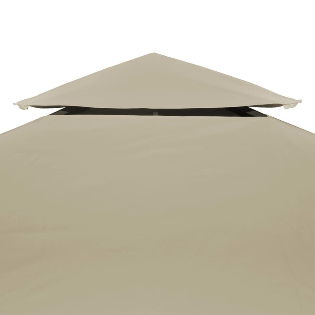 Vidaxl Pavillon-Ersatzdach 3x4 m beige, 310 g/m² - Outlet-Preis bis zu 34% Rabatt