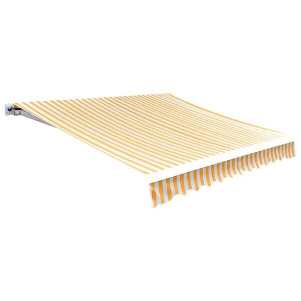Vidaxl Markisentuch 500x300 cm in Orange/Weiß - Jetzt bis zu 34% Rabatt sichern