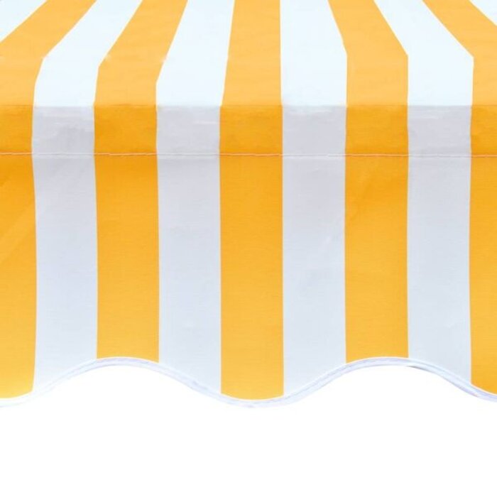 Vidaxl Markisentuch 500x300 cm in Orange/Weiß - Jetzt bis zu 34% Rabatt sichern