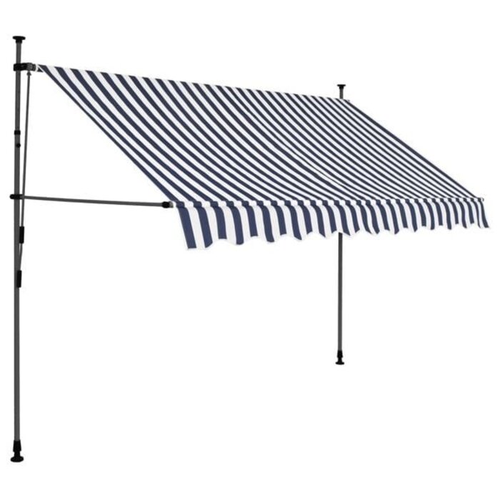 Vidaxl Manuelle Markise mit LED-Solarlicht 250 cm - bis zu 34% Rabatt sparen