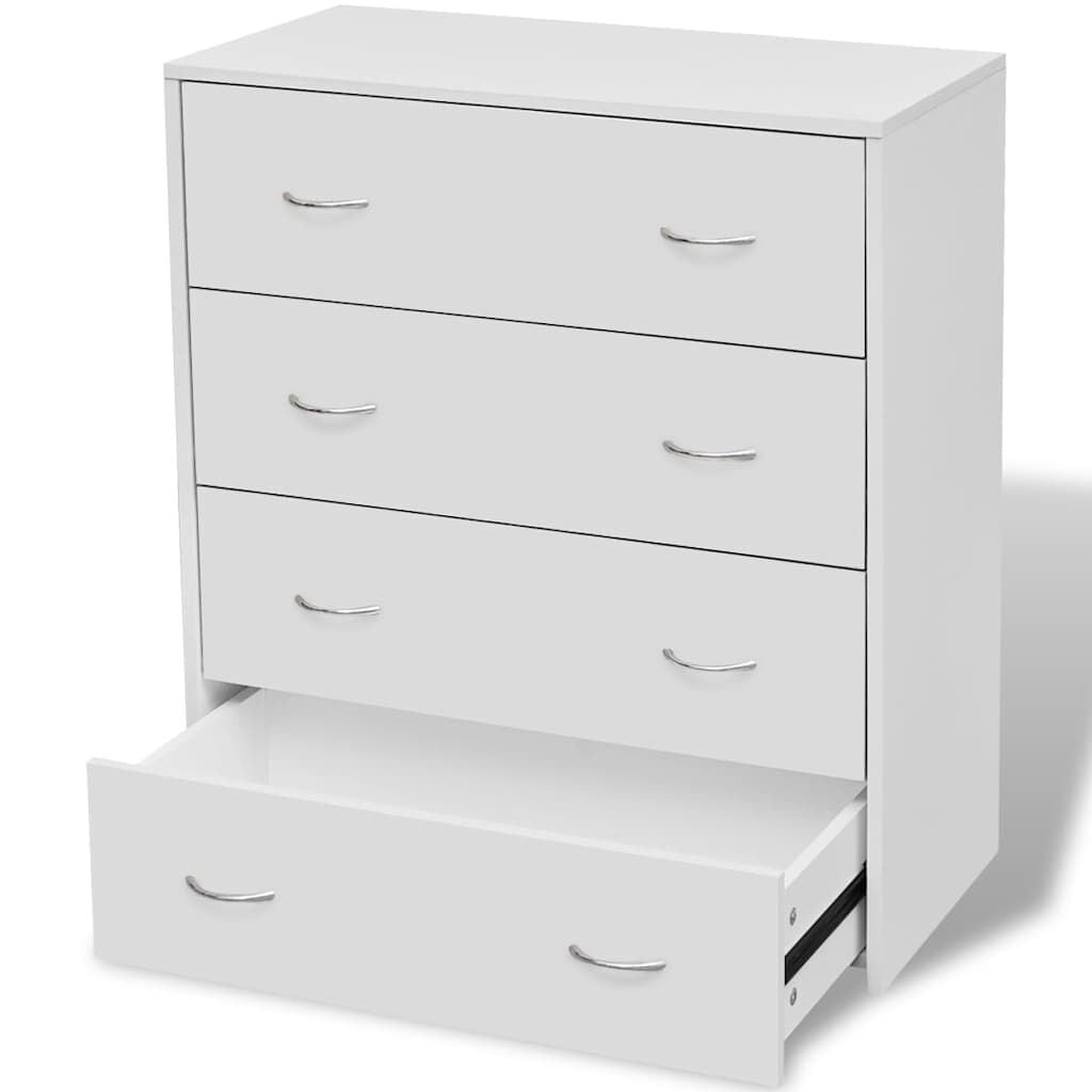 Vidaxl Moderne Kommode in Weiß - 60x30,5x71 cm - Outlet-Angebot bis zu 34% reduziert