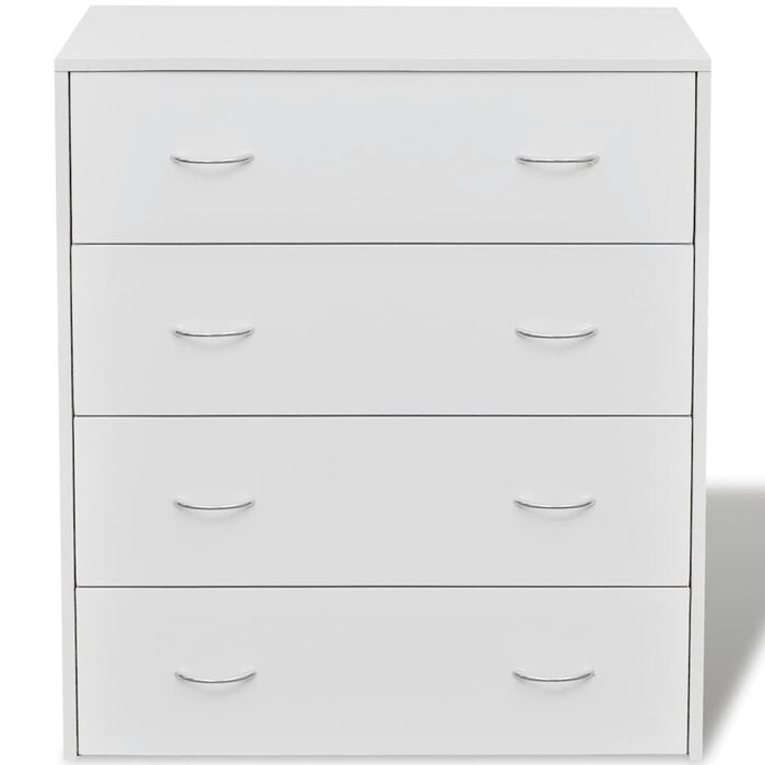 Vidaxl Moderne Kommode in Weiß - 60x30,5x71 cm - Outlet-Angebot bis zu 34% reduziert