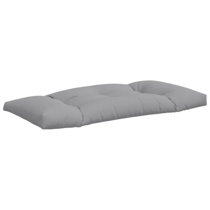 Vidaxl Palettenkissen-Set 2-teilig, Grau, 110x58cm - Jetzt bis zu 33% reduziert