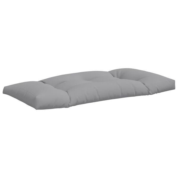 Vidaxl Palettenkissen-Set 2-teilig, Grau, 110x58cm - Jetzt bis zu 33% reduziert