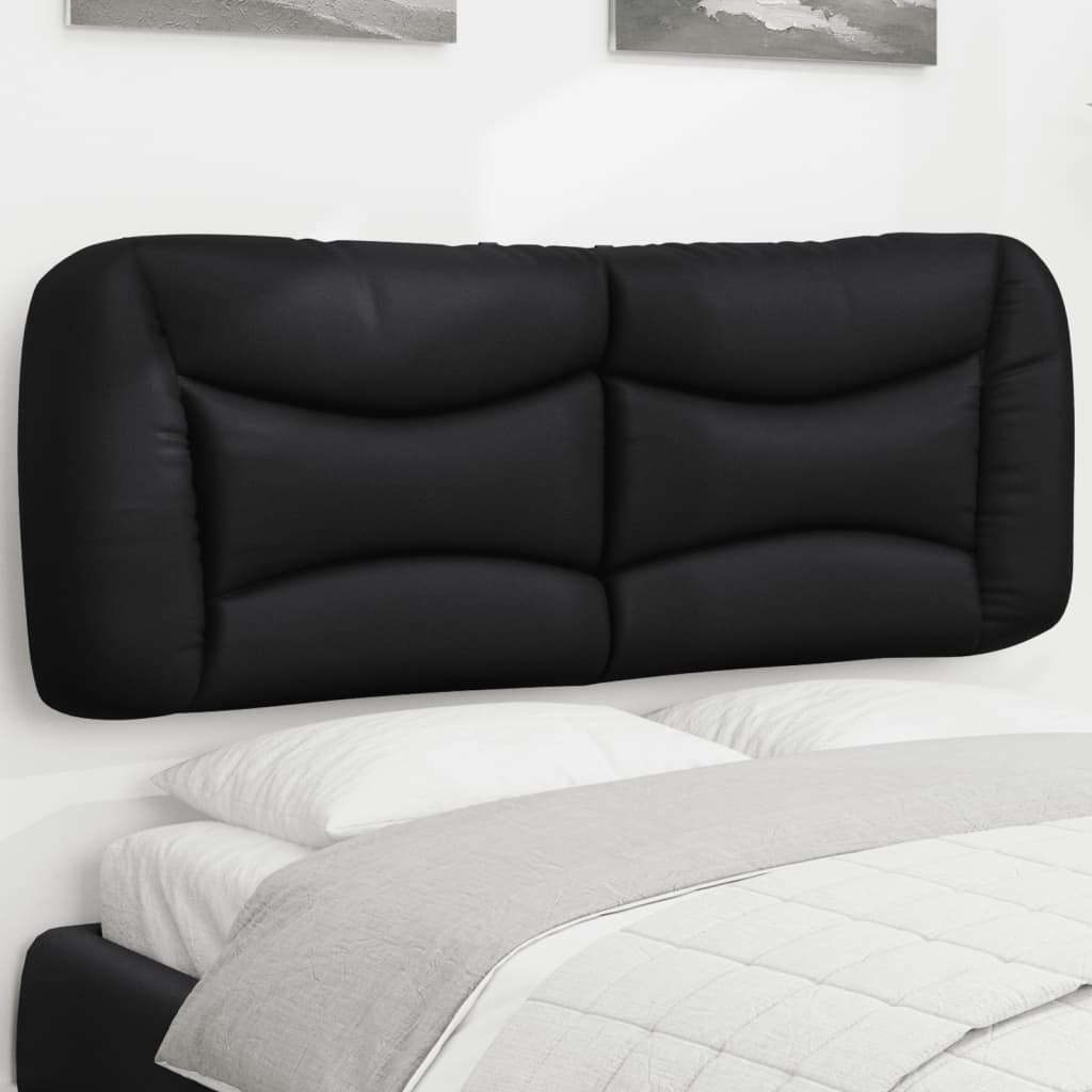 Vidaxl Kopfkissen für Betthaupt Hvar 140 cm, Schwarz - bis zu 34% sparen